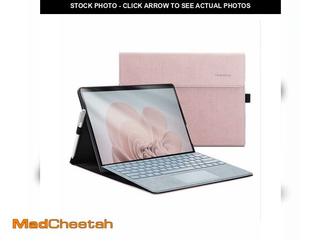 Lot 74-13475365 - Omnpak Microsoft Surface Pro 11/10/9 Case, Lightweight Protective, Multiple Angle, Stylus Holder, De...