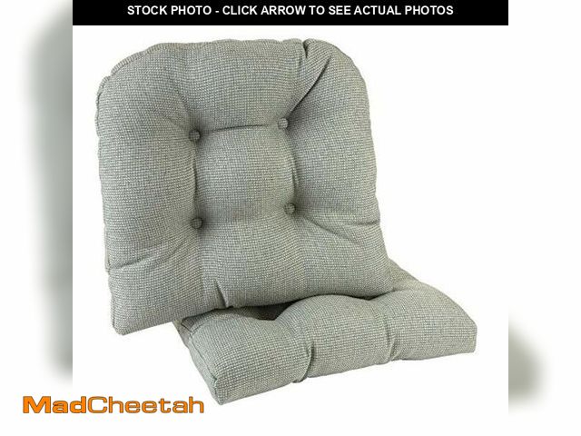 Lot 74-12664432 - Klear Vu Gripper Overstuffed Universal Non-Slip Dining Chair Cushions for Kitchen Decor or Office Us...