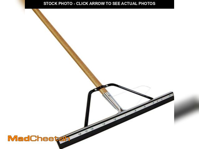 Lot 74-14448802 - Quickie Professional 24 in. Floor Squeegee with Handle 16JSHDSU - USED