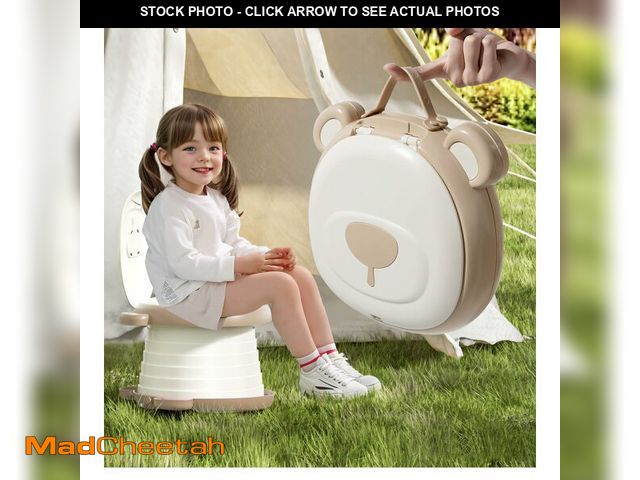 Lot 74-14056505 - AKIMRABY Travel Potty Seat for ToddlerÃ¯Â¼ÅFoldable Car Potty for Toddler, Portable Toilet Seat for...