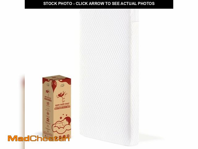 Lot 74-12801944 - Dream On Me Baby Fairy Dust 5Ã¢â¬Â Full-Size Crib &amp; Toddler Mattress Ã¢â¬â GREENGUARD Gold ...