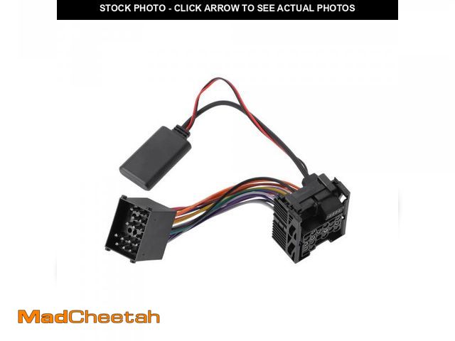 Lot 74-12115753 - Hihaha Stereo Radio Harness for BMW E46 3 Series Bluetooth AUX Adapter Music Cable Convenient 11.5cm...