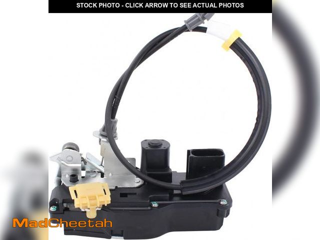 Lot 74-12329822 - NewYall Front Left Power Door Lock Latch Actuator w/Latch and Cable - UNUSED