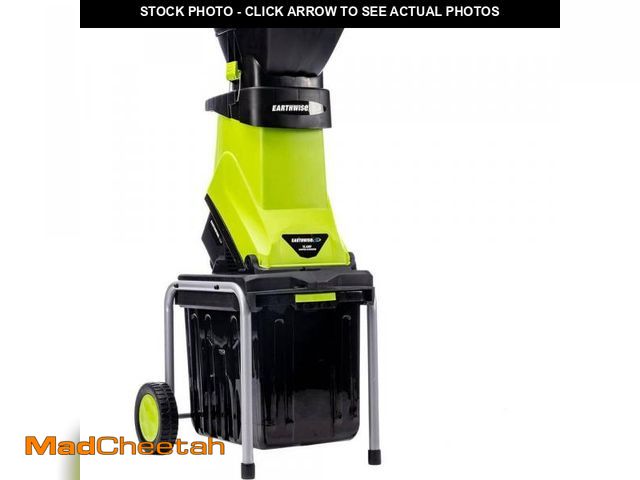 Lot 74-12145709 - Earthwise 1.25 in. 15 Amp Electric Corded Chipper Shredder - UNUSED