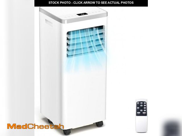 Lot 74-12358155 - Havato Portable Air Conditioner 6000BTU (10000 ASHRAE) , Covers up to 450 Sq. Ft., 4-IN-1 Dehumidifi...