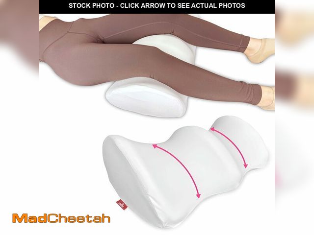 Lot 74-13576669 - XOLLOZ Premium Memory Foam Knee Pillow for Back Sleepers Ã¢â¬â Leg Support Wedge, Bolster Pillow ...