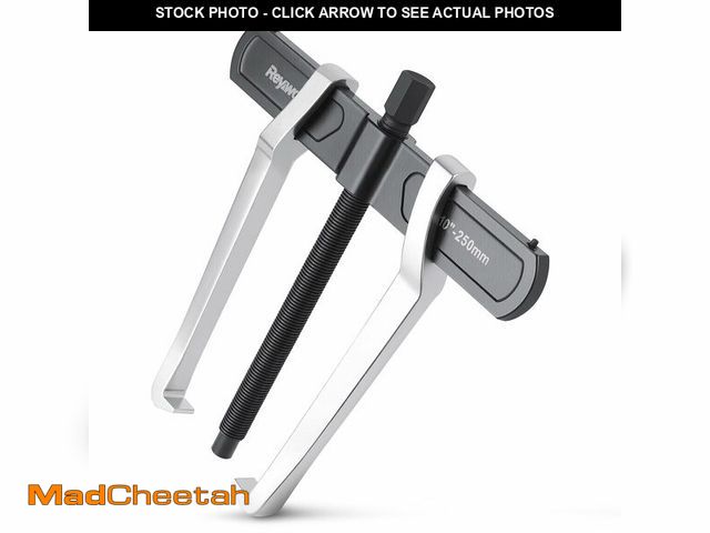 Lot 74-12716580 - Reywoo 12 Inch 2-Jaw Gear Puller and Bearing Puller Adjustable CR-V Steel Tool with Reversible Jaws ...