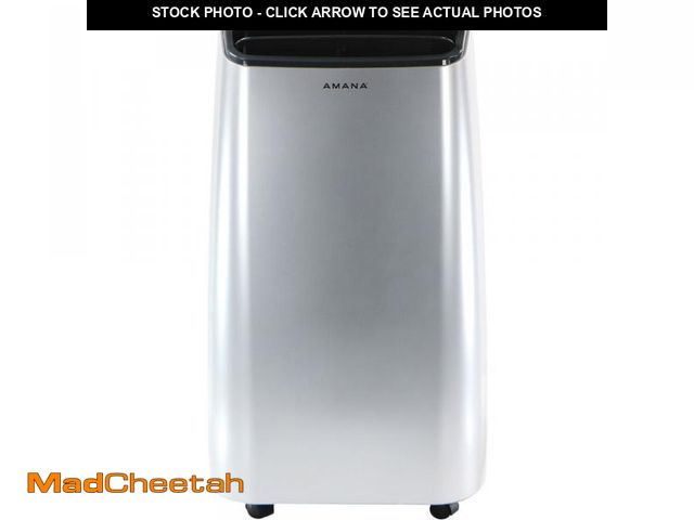 Lot 74-12162194 - Amana 7000 BTU (10 000 ASHRAE) 115V Portable Air Conditioner  Rooms up to 350 Sq.ft. AMAP101AW-2 - U...