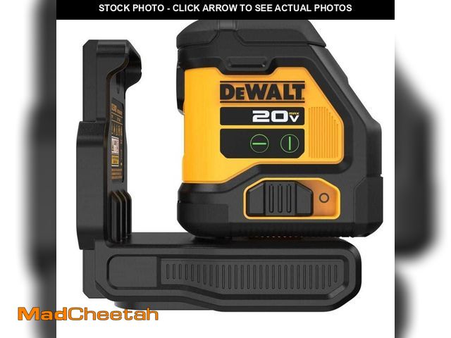 Lot 74-12813261 - DEWALT 20V Green Cross Line Laser Level (Tool-Only) - UNUSED