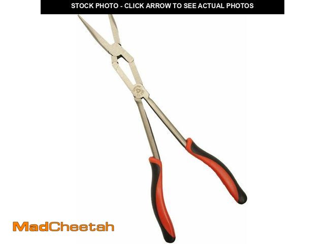Lot 74-14273353 - Triplett TT-260 CrossJaw 13-inch Extended Reach Needle Nose Pliers - UNUSED