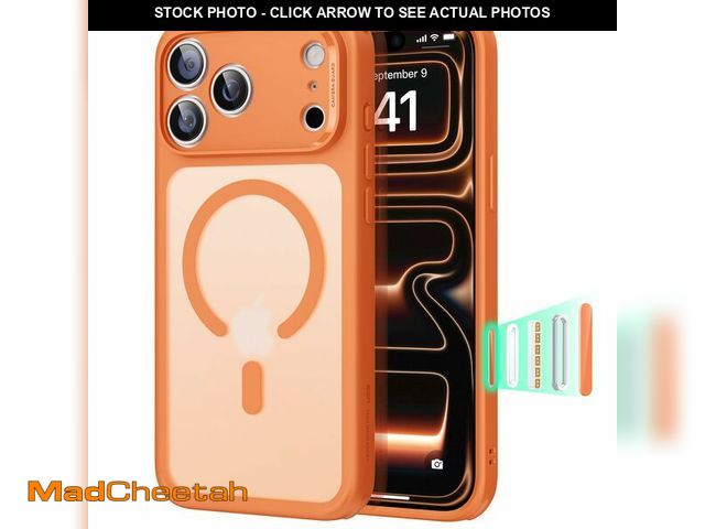 Lot 74-12700403 - ESR for iPhone 17 Pro Max Case, Camera Control, Compatible with MagSafe, Shockproof Military-Grade P...