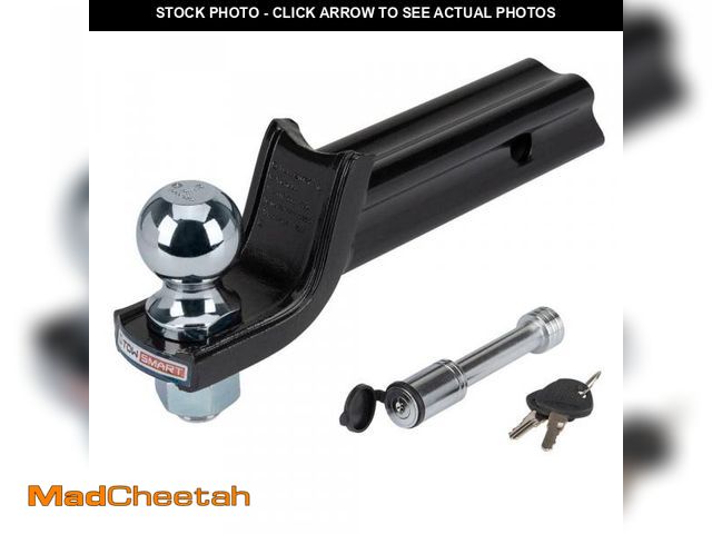 Lot 74-12492635 - TowSmart Class 3 5000 lb. "X" Mount Security Kit with 2 in. Ball, 5/8 in. Locking Pin, 2 in. Drop x ...
