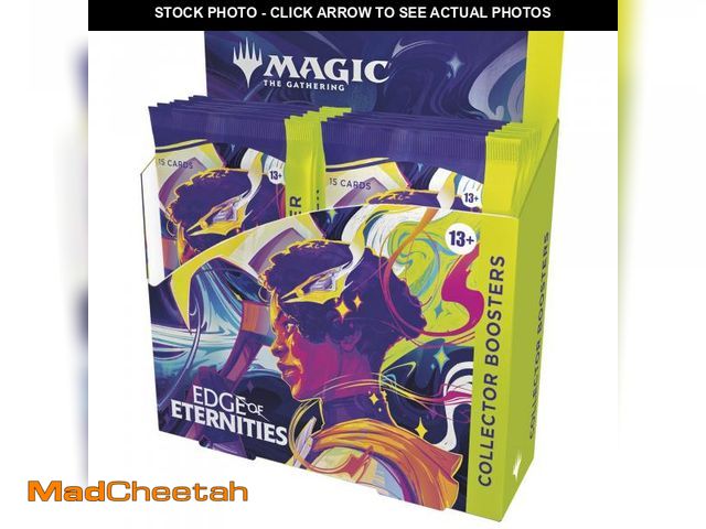 Lot 74-12218100 - Magic: The Gathering Edge of Eternities - Collector Booster Box (12 Packs) - UNUSED