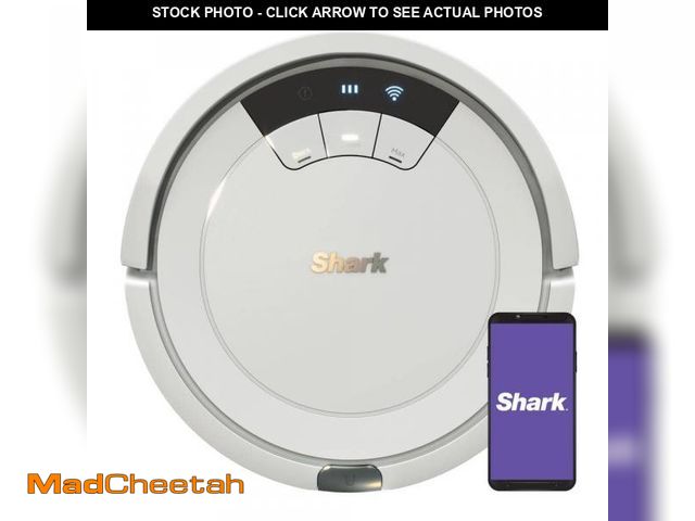 Lot 74-12528473 - Shark ION 12.6in Robotic Vacuum, Wi-Fi Connected, Bagless, HEPA Filter for Multisurface Floor-to-Car...