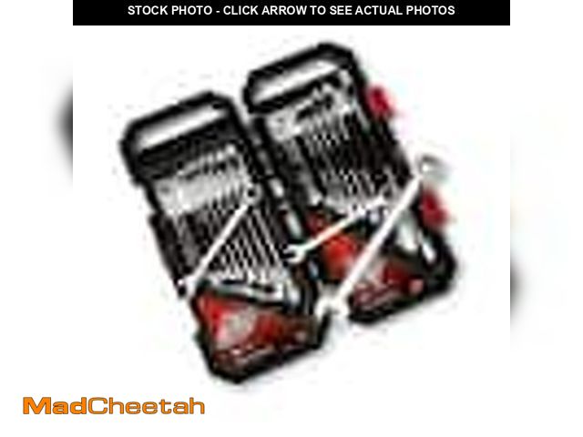 Lot 74-12557993 - Husky 72-Tooth Ratcheting SAE/MM Combination Wrench Set (20-Piece) - UNUSED