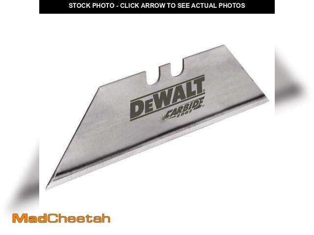 Lot 74-13667553 - DEWALT Carbide Utility Blade (50-Pack) - UNUSED