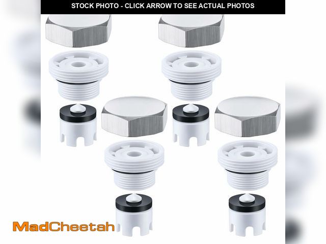Lot 74-14424605 - Ceoighe 4 Pack Vacuum Breaker Repair Kit Replacement for VACVBKX1B Heavy Duty Metal Vacuum Breaker R...