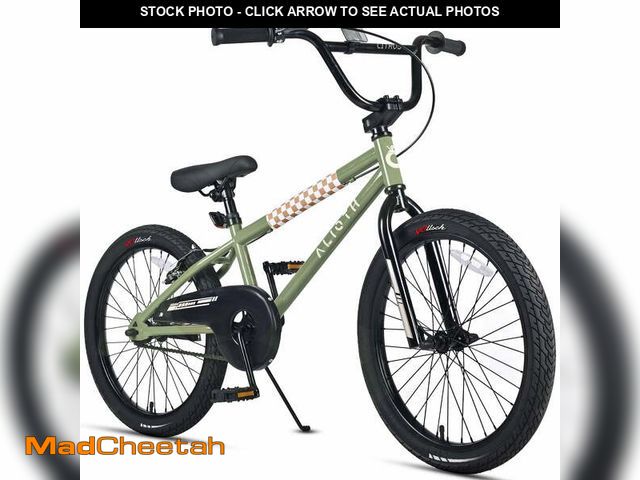 Lot 74-13765324 - Vollsch BMX Style Kids Bike for 6-14 Years Old Boys Girls Teens 20 Inch Bicycle with Kickstand Rear ...