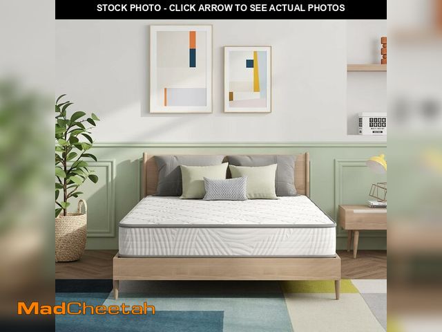 Lot 74-12664539 - Novilla Twin Size Mattress, 8 Inch Twin Mattress Hybrid for Back Pain Relief &amp; Support, Bed Matt...