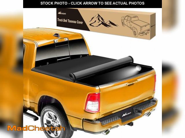Lot 74-12511319 - Nilight Soft Roll Up Truck Bed Cover Compatible with Ram 1500 2019 2020 2021 2022 2023 2024 2025 New...