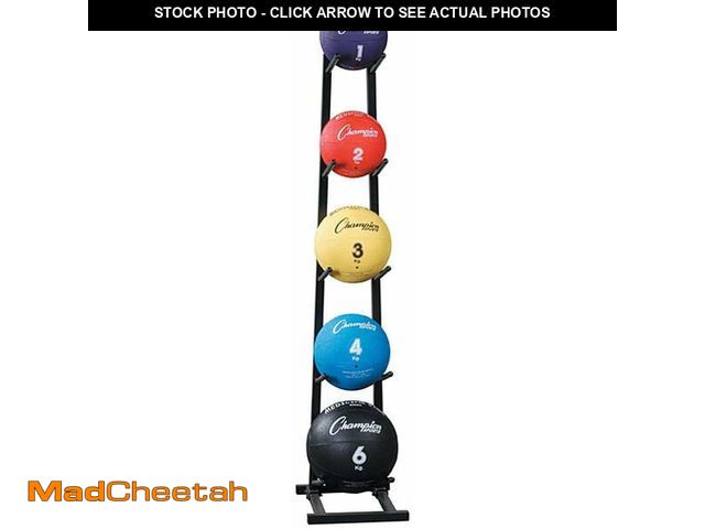 Lot 74-13787643 - Champion Sports U-Ring Single Ball Storage Tree Stand Rack - UNUSED