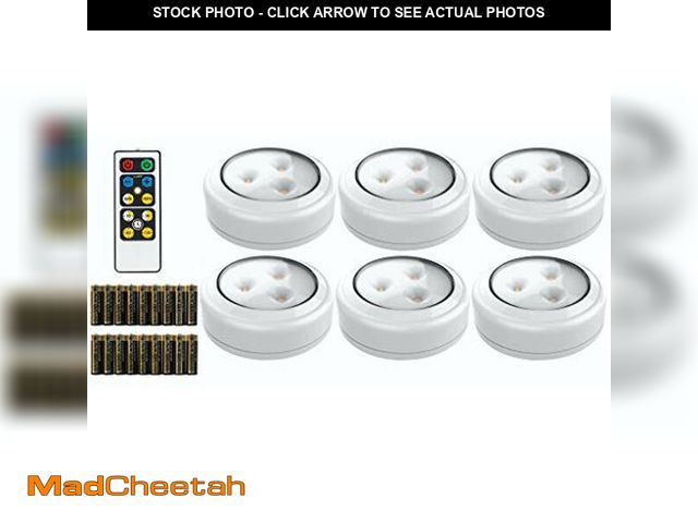 Lot 74-10898493 - Brilliant Evolution LED Puck Light  Wireless LED Under Cabinet Lighting  Under Counter Lights for Ki...