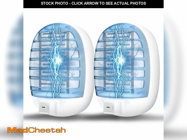 Lot 74-12702013 - Insect Traps for Home Mosquito Killer for Kids &amp; Pets, Bedroom, Baby Room, Office (2 Packs) - UN...