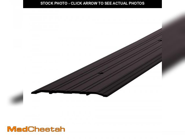 Lot 74-12292297 - M-D Building Products 69811 Aluminum Commercial Flat-Profile Threshold: Durable and Sleek Entryway A...