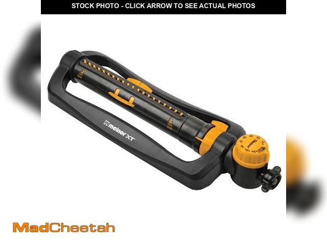 Lot 74-12746648 - Melnor Time-a-Matic Deluxe Turbo Oscillating Sprinkler - UNUSED