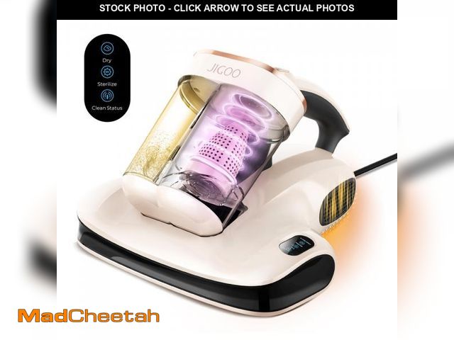 Lot 74-12050049 - JIGOO Mattress Vacuum Cleaner UV Sanitizing, Anti-allergen Bed Cleaner with 12Kpa Suction, Handheld ...