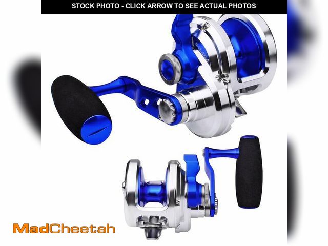 Lot 74-14271451 - PROBEROS Conventional Reel Trolling Reels - Lever Drag Deep Sea Ocean Big Game Offshore Jigging Fish...