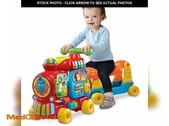 Lot 74-14305284 - VTech Sit-To-Stand Ultimate Alphabet Train (Frustration Free Packaging), Red - USED
