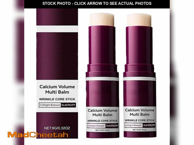 Lot 74-12707140 - Vitaliq Anti Wrinkle Calcium Balm, Stick,Wrinkle Core Stick with Calcium,Intensive Repair Moisturizi...