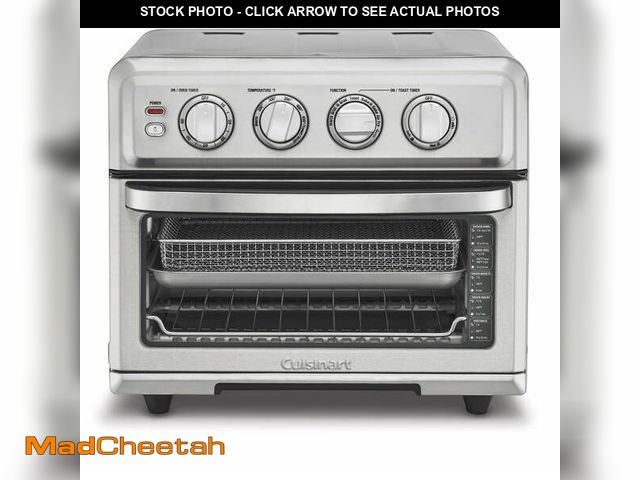 Lot 74-13764814 - Cuisinart Airfryer Toaster Oven with Grill, Stainless, TOA-70NAS - USED