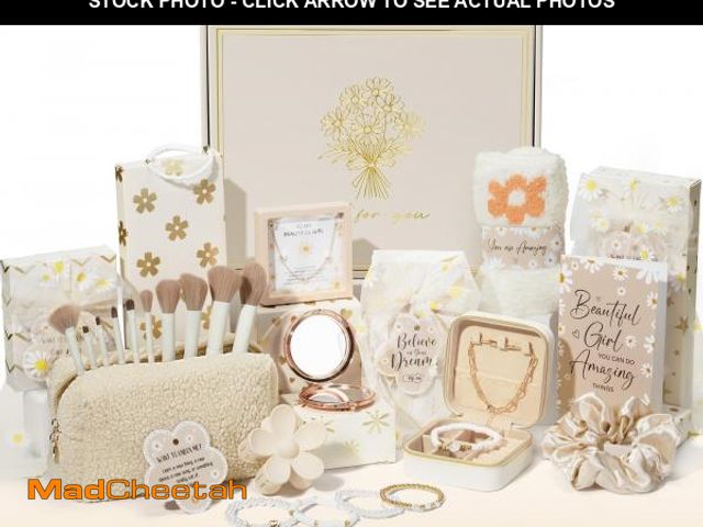 Lot 74-12213756 - Birthday Gifts for Tween Teen Girls - 8 PCS Gifts Basket Teen Girl Gifts Trendy Stuff Girls Fun Empo...