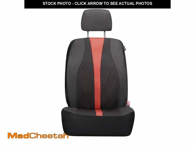 Lot 74-12886214 - Auto Drive 2-Piece Black-Red Marlo Seat Covers - UNUSED