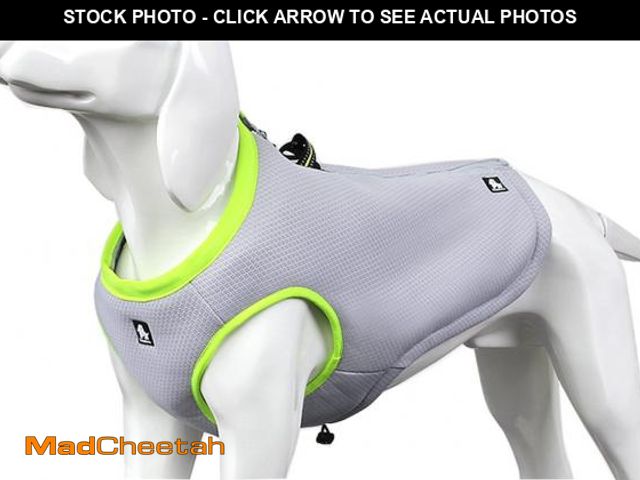 Lot 74-12312734 - SGODA Dog Cooling Vest Harness Cooler Jacket Grey Green Large - USED