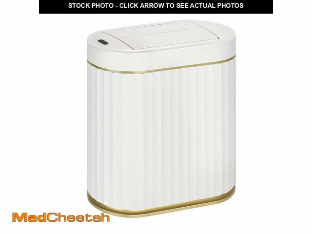 Lot 74-12978367 - SYNCVIBE Bathroom Trash Can with Butterfly Lid 2 Gallon Sensor Trash can, IPX5 Waterproof Garbage Ca...