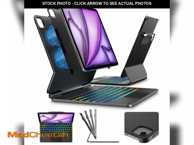 Lot 74-12718206 - typecase Edge+ Keyboard Case for iPad Air 13 (M3 2025 /M2 2024) &amp; iPad Pro 12.9 (3~6th Gen),Ultr...