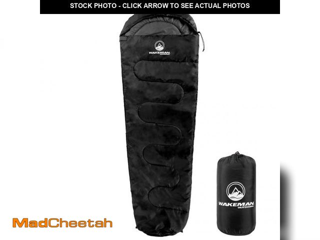 Lot 74-12404732 - Mummy Sleeping Bag 83 in. L X 28 in. W, Water-Resistant Adult Cold Weather Sleeping Bag Rated to 10Ã...