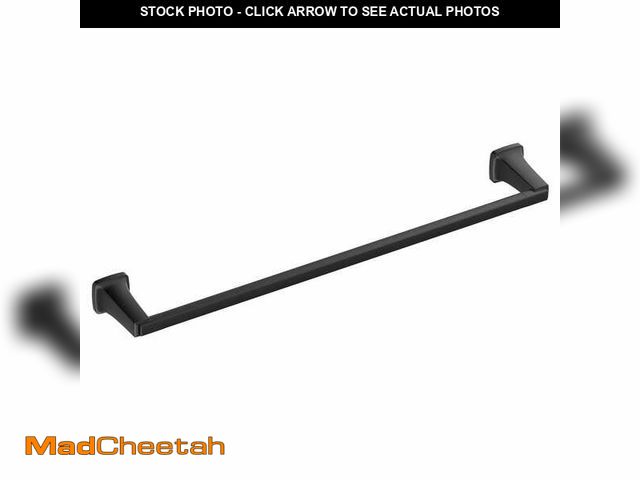 Lot 74-12684703 - American Standard Townsend 24 in. Towel Bar in Matte Black - UNUSED