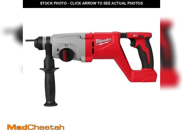 Lot 74-12771393 - Milwaukee M18 18V Lithium-Ion Brushless Cordless 1 in. SDS-Plus D-Handle Rotary Hammer (Tool-Only) -...