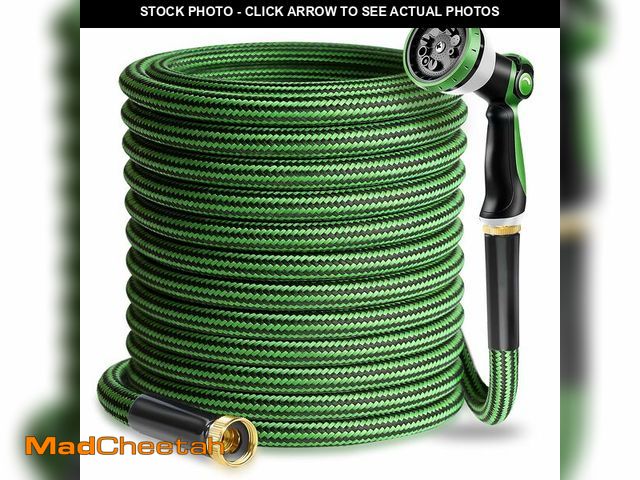 Lot 74-14214426 - Torioweg Garden Hose 50 FT-Triple-layer pipe, Water Hose with solid Aluminum Fittings, Ultra-Lightwe...