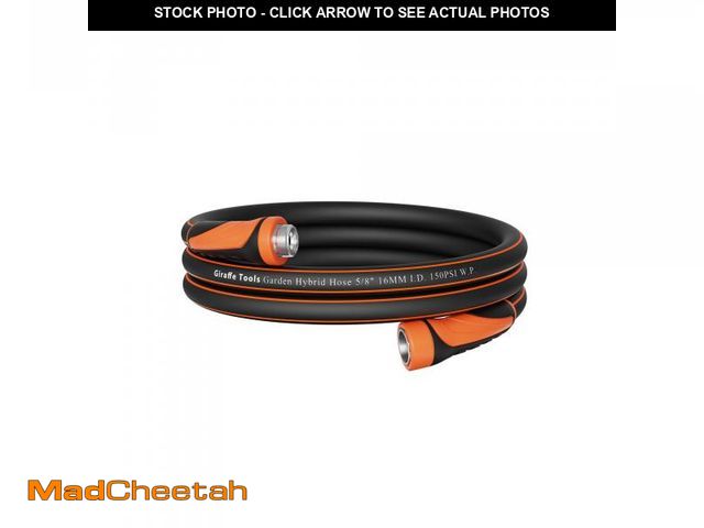 Lot 74-11550466 - Giraffe Tools Garden Leader Hose 10ft x 5/8", Short Water Hose Heavy Duty, Flexible, Lightweight Hyb...