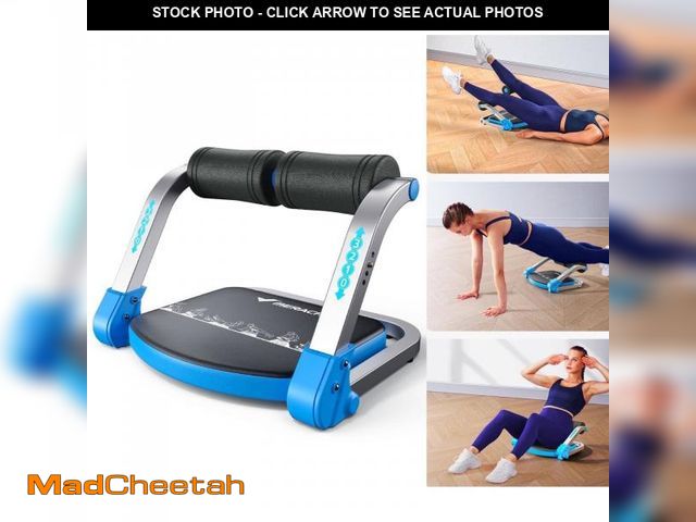 Lot 74-12513585 - MERACH Ab Machine, Stomach Workout Equipment with 3 Resistance Levels and Auto-Rebound Feature, Sit-...