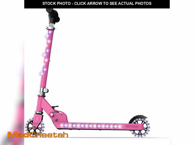 Lot 74-13709878 - Jetson Scooters - Jupiter Kick Scooter (Pink) - Collapsible Portable Kids Push Scooter - Lightweight...