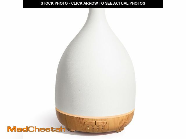 Lot 74-13570525 - InnoGear Oil Diffuser, 300ML Ceramic Diffuser for Essential Oils Handcrafted Aromatherapy Diffuser U...