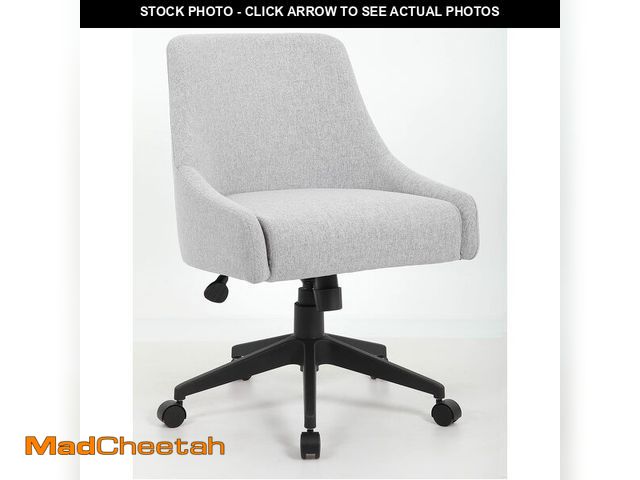 Lot 74-13770364 - Boss Office Products Boyle Poly-Linen Guest Chair with Casters in Grey - UNUSED