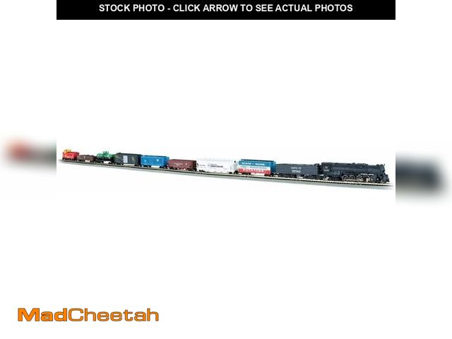 Lot 74-13709199 - Bachmann Trains - Empire Builder Ready To Run 68 Piece Electric Train Set - N Scale - UNUSED