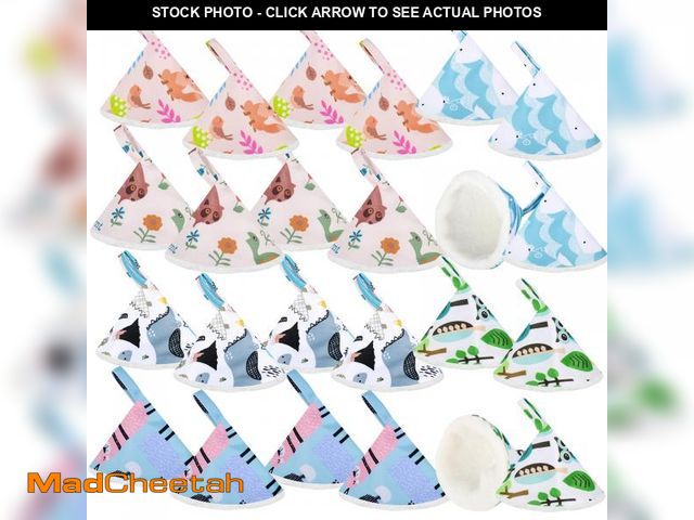 Lot 74-11545358 - 24 Pcs Peepeeteepe for Baby Boy, Reusable Pee Peep Teepee Baby Boy with Hang Loop(6 Patterns) - USED